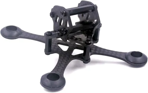 Distancia entre ejes de 3.346 in para interiores, marco cepillado, 0.276 in/0.315 in, para control de vuelo F3, paleta de 2.165 in, FPV RC Drone