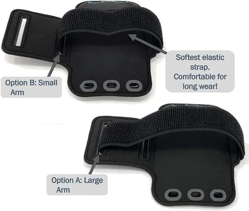 Miniatura 6 de Brazalete para correr para ZTE Axon 11 SE Soporte de brazo ajustable para ZTE Blade 10 Smart/V Inteligente/V2020 Vita Sports Bolsa de teléfono móvil