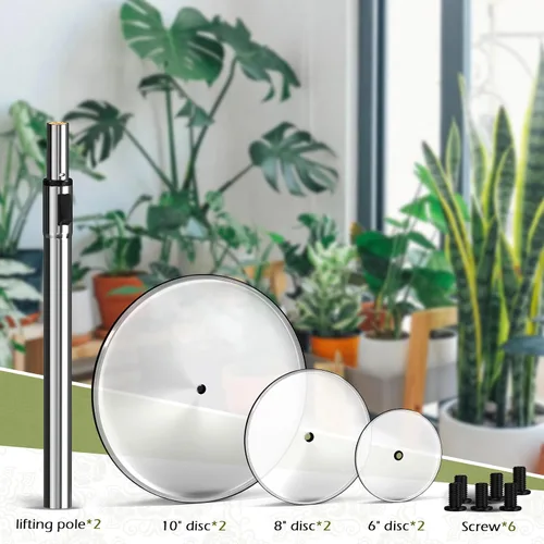 Miniatura 7 de Elevadores de plantas ajustables de 11 a 17 pulgadas para maceta interior, 1 juego de elevadores de plantas para macetas al aire libre, inserto