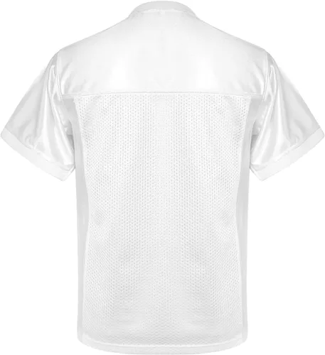 Miniatura 26 de Camiseta de fútbol americano para jóvenes, camiseta deportiva en blanco para niños