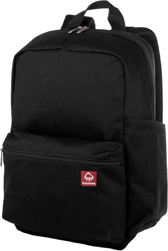 WOLVERINE Ligero | Resistente al agua | Resistente | Mochila para portátil para viajes o trabajo, negro (Classic - Black), 24 l