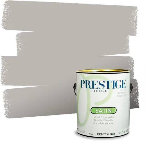 Miniatura 94 de PRESTIGE Paints - Pintura interior e imprimación en uno, 1 galón, cáscara de huevo, pimienta envejecida