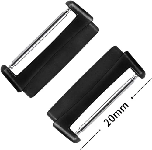 Miniatura 3 de Adaptador de acero inoxidable compatible con Fitbit Versa 4/3 y Fitbit Sense, adaptador de repuesto de metal para correa de reloj