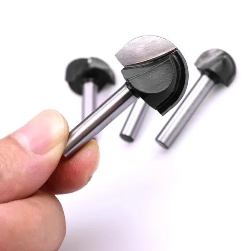 Miniatura 5 de Juego de brocas para enrutador de caja de ensenador de vástago de 1/4 de pulgada, 5/8 pulgadas, 3/4 pulgadas, 7/8 pulgadas, 1 pulgada de diámetro