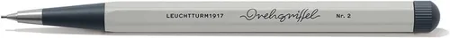Miniatura 11 de LEUCHTTURM1917 - Lápiz mecánico Drehgriffel - Lápiz de escritura recargable con plomo de grafito HB de 0.7 mm (albaricoque)