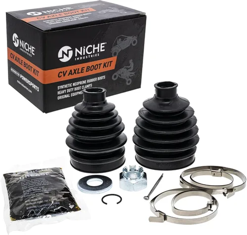 NICHE Kit de arranque de eje CV delantero para Can-Am 705401354 705401355 Outlander 650 1000 800R 850 Renegade 570 XMR ATV