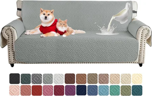 Miniatura 35 de XINEAGE Funda 100% impermeable para silla y sofá para mascotas, funda antideslizante para sofá, fundas lavables para silla, protector de muebles