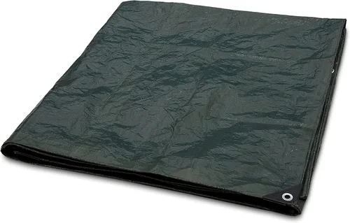 Miniatura 3 de Amazon Basics Lona impermeable para camping, 8 pies x 10 pies, verde oscuro