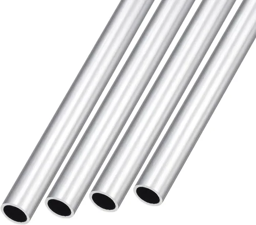 Miniatura 35 de METALLIXITY Tubo de aluminio 6063 (0.118 in de diámetro exterior x 0.079 in de diámetro interior x 11.811 in de largo), 4 piezas, tubo redondo