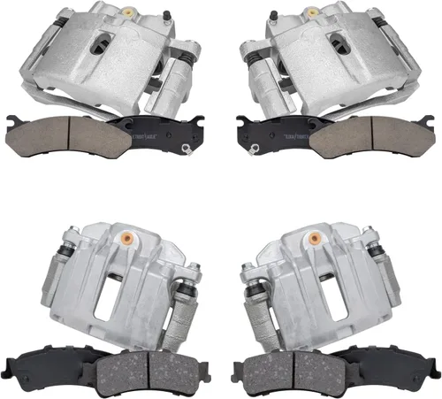Miniatura 78 de Detroit Axle - Pastillas de freno traseras para Mercedes-Benz C230 C240 C280 C320 C350 CLK320 CLK350 CLK430 E300 E320 E420 E430 SLK350, pastillas