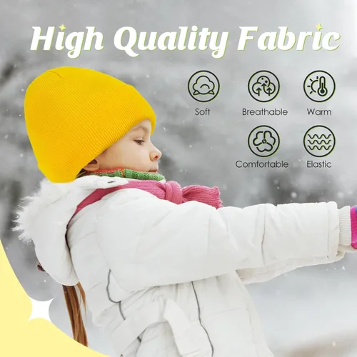 Miniatura 4 de Zando Toddler Beanies for Baby Winter Hat Kinit Winter Hats for Kids Warm Cap Baby Boy and Girl Beanie Hat 0-8T