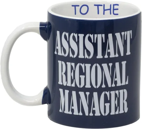 Miniatura 5 de Funny Guy Mugs Assistant To The Regional Manager - Taza de café de cerámica de 11 onzas, taza de café divertida ideal para mujeres y hombres, taza