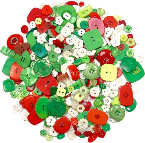 Miniatura 16 de 600-700 Piezas Botones Redondos de Resina Tamaños Variados para Manualidades Costura DIY Manual Pintura de Botones DIY Adorno Hecho a Mano Botones