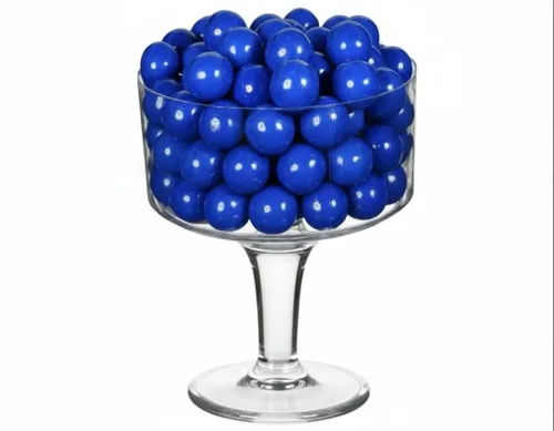 Miniatura 9 de Bolas de goma de mascar de 1 pulgada para máquina de chicle, bolas de goma de mascar de celebración (1 libra, mezcla de bebé (azul claro y blanco))