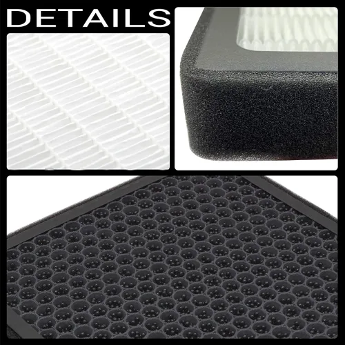Miniatura 9 de Filtro de aire de cabina HEPA prémium mejorado con carbón activado para Honda Accord, Civic, CR-V, Odyssey, Pilot, Ridgeline, Passport Acura CSX ILX