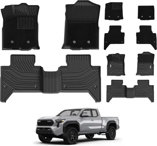 Miniatura 25 de 3W Alfombrilla de carga personalizada para Toyota Sienna 2021-2026, alfombrilla de maletero TPE para Sienna 7 asientos y 8 asientos, accesorios