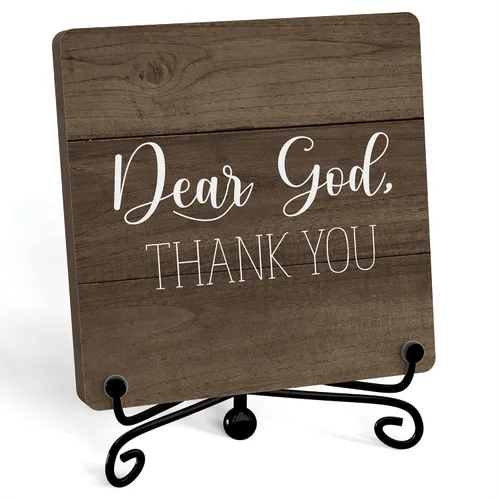 Miniatura 41 de Decoración Inspiradora Cristiana para Escritorio, Letrero "Dios Todavía Está Escribiendo Tu Historia", Decoración de Escritorio para Oficina, Hogar