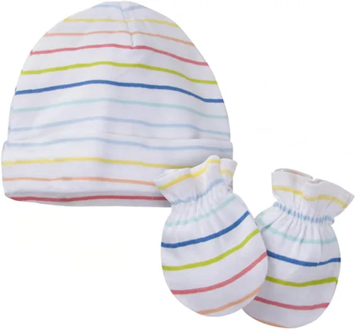 Miniatura 3 de Onesies Brand Juego de gorro y manoplas unisex para bebé de 12 piezas