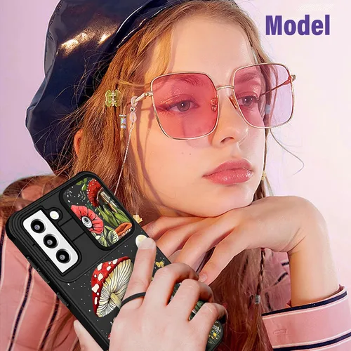 Miniatura 6 de Funermei Funda para Samsung Galaxy S22 Plus – Funda Linda de Calaveras para Mujeres Niñas Esqueleto Gótico Divertido Gracioso Espeluznante Horror