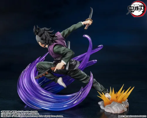 Miniatura 4 de TAMASHII NATIONS - Demon Slayer: Kimetsu no Yaiba - Figura coleccionable de Genya Shinazugawa FiguartsZERO Genia Shinazugawa