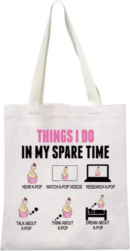 Miniatura 10 de MEIKIUP Divertido regalo K-pop amante mercancía K-pop Drama coreano Fan Gift K-Drama mujeres bolsa de maquillaje