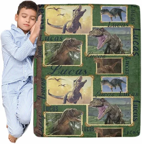 Miniatura 9 de Manta personalizada de camión para niños, manta personalizada para automóvil con nombre, manta suave de dibujos animados para regalo de Navidad