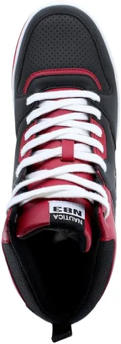Miniatura 4 de Nautica Tenis de moda para hombre con cordones estilo baloncesto para caminar