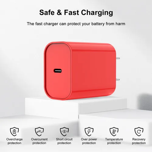 Miniatura 3 de Fashia Cargador rápido para iPhone, cable Lightning de carga rápida de 10 pies, para iPhone 14, 13, 12 Pro Max, carga rápida con bloque de cargador