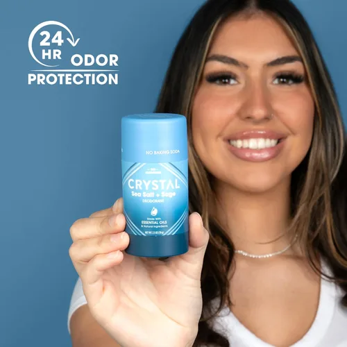 Miniatura 3 de CRYSTAL - Desodorante natural de magnesio en barra sólida, desodorante sin aluminio no irritante para hombres o mujeres, combate de forma segura