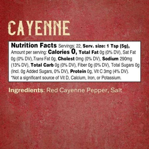 Miniatura 2 de Cayenne - Louisiana Pepper Exchange - Reemplazo de pimienta fresca (puré de pimienta de cayena) 1 tarro - a base de plantas, sin gluten. Reemplaza