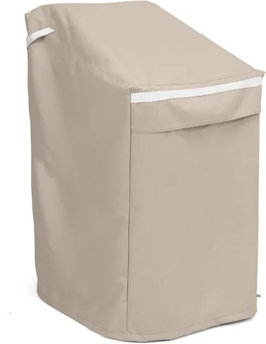 Miniatura 12 de Covermates Prestige - Funda para silla de exterior, 900D resistente al agua, protección para muebles de patio con dobladillo con cordón, correas