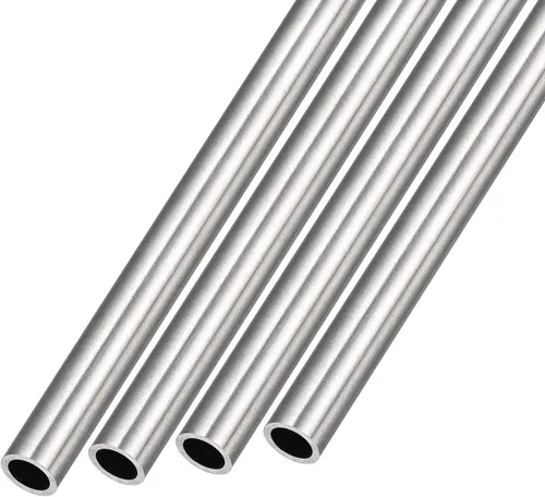 Miniatura 10 de METALLIXITY Tubo de acero inoxidable 304 (0.039 in de diámetro exterior x 0.008 in de pared T x 9.843 in de largo), 4 piezas, tubo recto