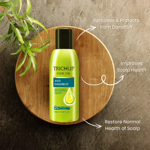 Miniatura 3 de Trichup Aceite anticaspa (3.4 fl oz x 2) (paquete de 2)