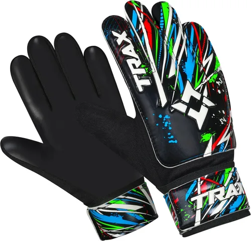 Miniatura 12 de Guantes de portero de fútbol para niños, jóvenes y adultos, guantes de portero de fútbol con látex de 0.157 pulgadas (0.157 in) antideslizantes