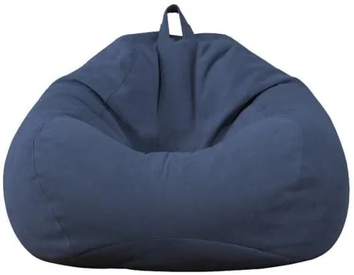 Miniatura 8 de Koolouispoper Funda para sofá grande y pequeña sin relleno, de tela de lino, puf, puff para sala de estar, dormitorio, tatami
