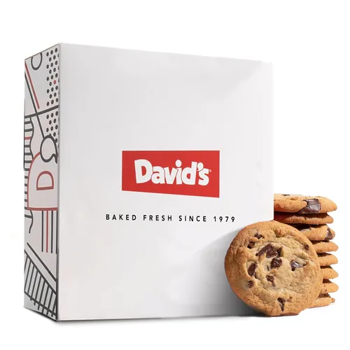 Miniatura 14 de Galletas de chocolate con chispas sin gluten y brownies de DAVID'S COOKIES - Postres de panadería gourmet ideales para un delicioso regalo de comida