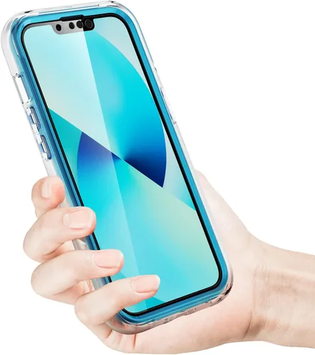 Miniatura 6 de Asuwish Funda de teléfono para iPhone 13 Pro Max 2021 de 6.7 pulgadas con protector de pantalla, híbrida, lindo mármol, cuerpo completo, duro