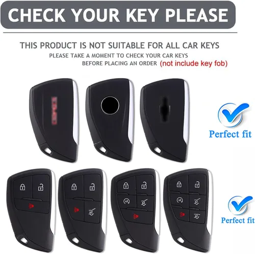 Miniatura 2 de YaSeim Funda para llavero, protector de llave de coche de TPU suave de protección completa