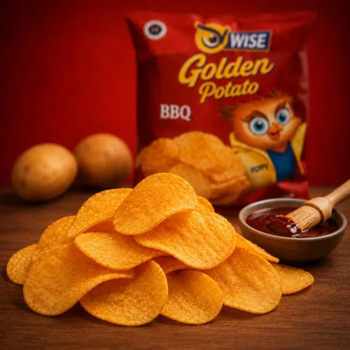 Miniatura 4 de Wise Snacks BBQ Patatas fritas, 0.75 onzas (paquete de 40) – Asador crujiente y sabroso, sin gluten, sin OMG, papas fritas perfectas para fiestas