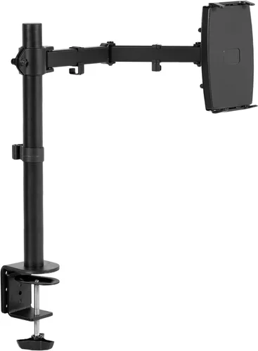 VIVO Soporte universal de escritorio para tableta, adaptador de brazo único para portátiles 2 en 1, soporta monitores portátiles de hasta 15.6