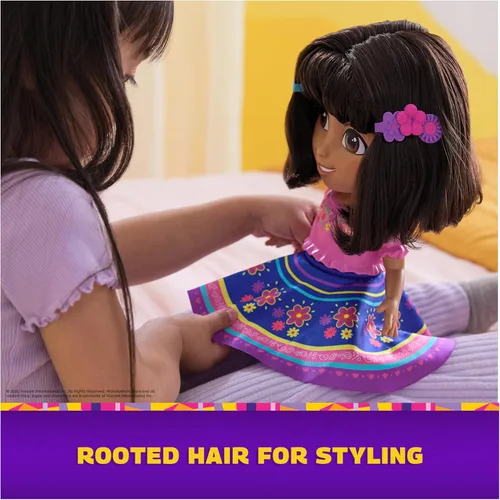 Miniatura 8 de Dora, Baila conmigo Dora, muñeca interactiva que baila con 2 faldas, frases bilingües y música, juguetes para niñas y niños a partir de 3 años