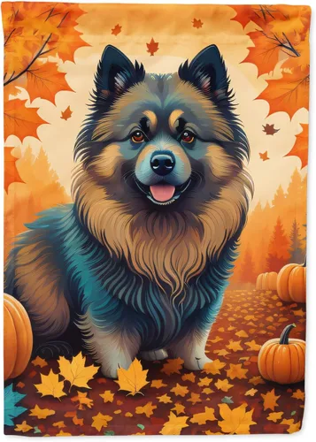 Miniatura 25 de Caroline's Treasures DAC1001GF Affenpinscher - Bandera decorativa para jardín de otoño, decoración para patio exterior, patio, parterres