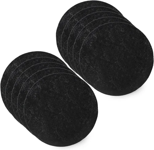 PUREBURG Filtro de carbón activado de repuesto compatible con Mity Rain Mini campana extractora portátil, paquete de 10 unidades de limpieza de