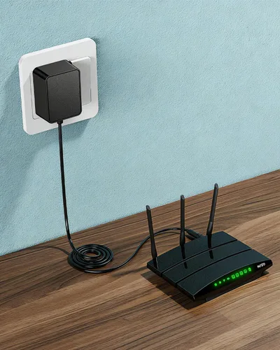 Miniatura 7 de SoulBay Reemplazo del cargador del adaptador de CA de 12V 1A con 8 puntas, cable de fuente de alimentación regulado para tira de luz LED, cámara
