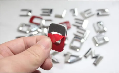 Miniatura 3 de Emblemas cromados para maletero de automóvil, emblemas para Mercedes Benz E43 E55 E63 AMG E200 E250 E300 E320 E350 E400 E180 4MATIC CDI (E350)