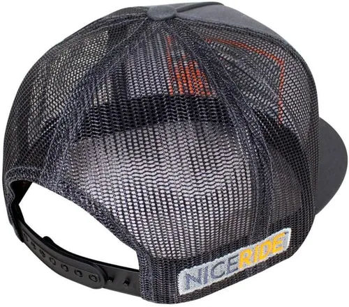 Miniatura 4 de Gorra de béisbol Gorra de camionero fuerte Snapback Mesh Back 6006, Carbón vegetal, Talla única