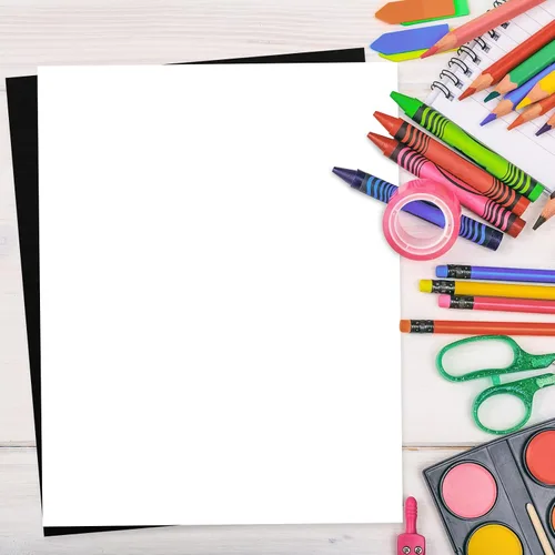 Miniatura 6 de Whaline 30 hojas de 8.5 x 11 pulgadas, color blanco y negro, papel de papel de álbum de recortes de núcleo sólido para hacer tarjetas, impresión
