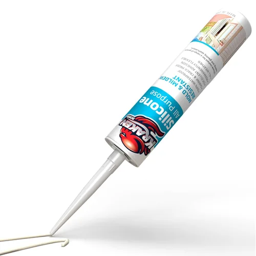 Miniatura 36 de Kraken Bond Sellador de silicona gris resistente al agua Cartucho de 100 a 10 onzas líquidas – RTV silicona calafateo para cocina y baño, todo uso