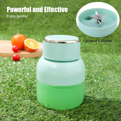 Miniatura 3 de Batidora portátil 27.1 fl oz USB recargable batido taza BPA-Free Food Grade Material, 2000mAh Battery, Compact 11x16cm, Detachable for Easy