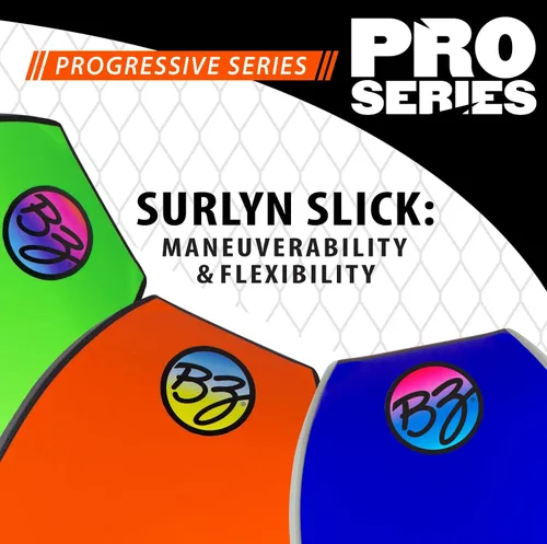 Miniatura 4 de BZ Bodyboards - Pro Bodyboard - Pilotos avanzados - Zero-G Polypro Core - Surlyn Slick - Cubierta de celda H de 8 libras - Cola creciente